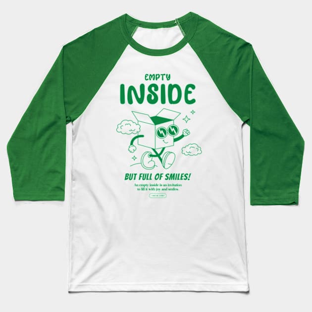 Empty inside Baseball T-Shirt by MeAndMyCreativeChaos